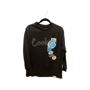 Black cookies long-sleeve tee